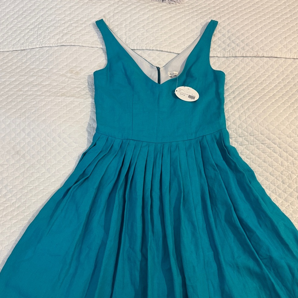 Chloe & Reese Teal Sleeveless Dress